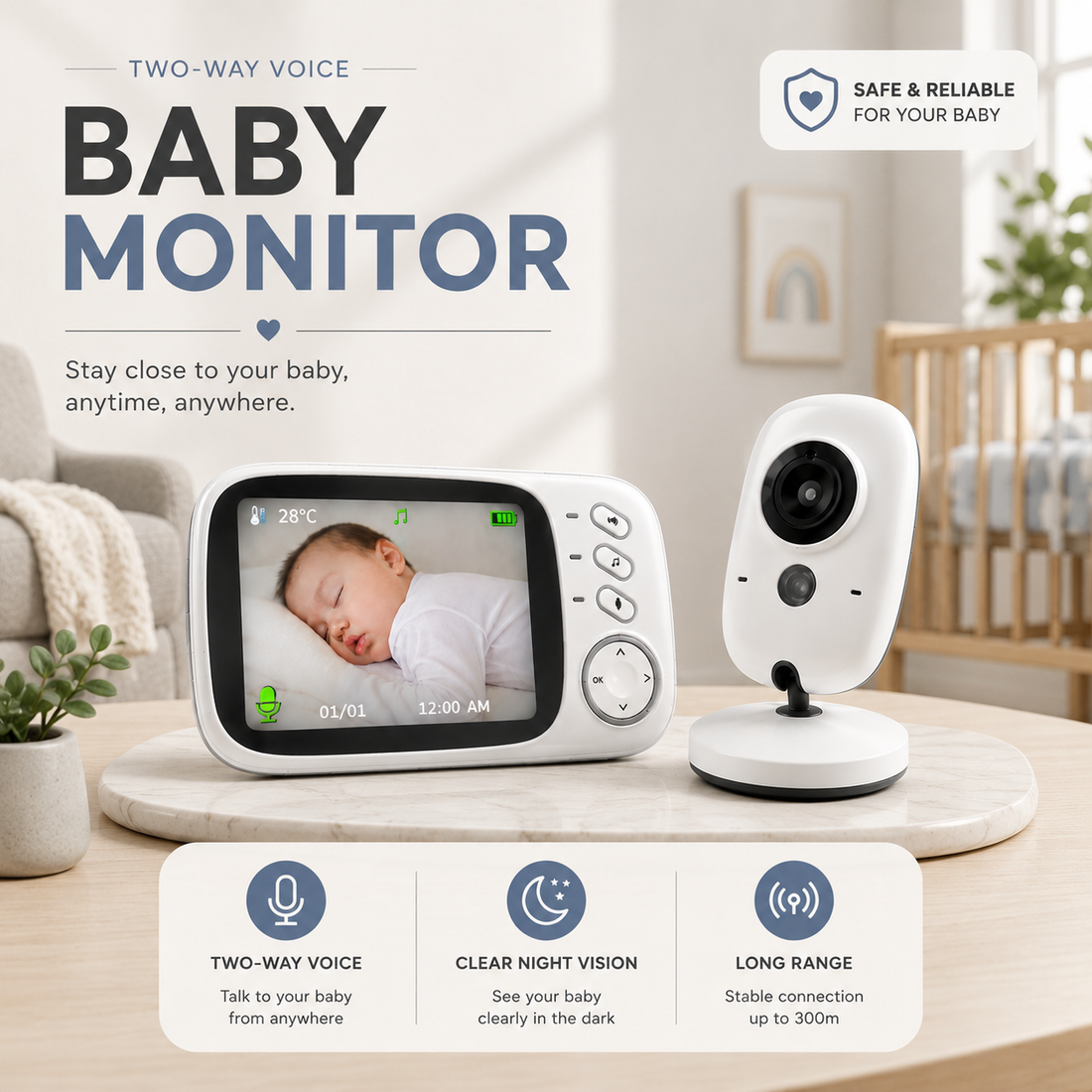Digital Baby Care Device By Kiddstars