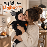 My First Halloween Bat Romper By KiddStars
